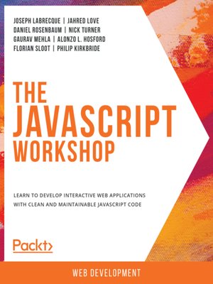 cover image of The JavaScript Workshop